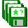 disquetes verdes